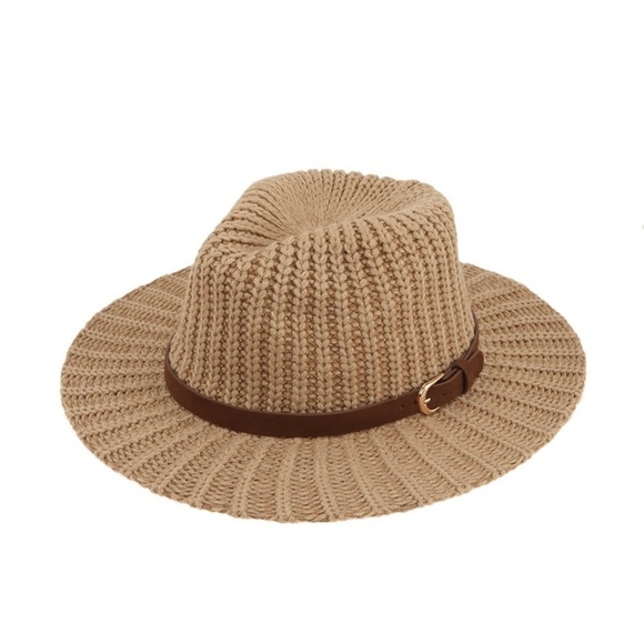 Cute!! Cute!! Oversized Knit Fedoras - Picture 7 of 7